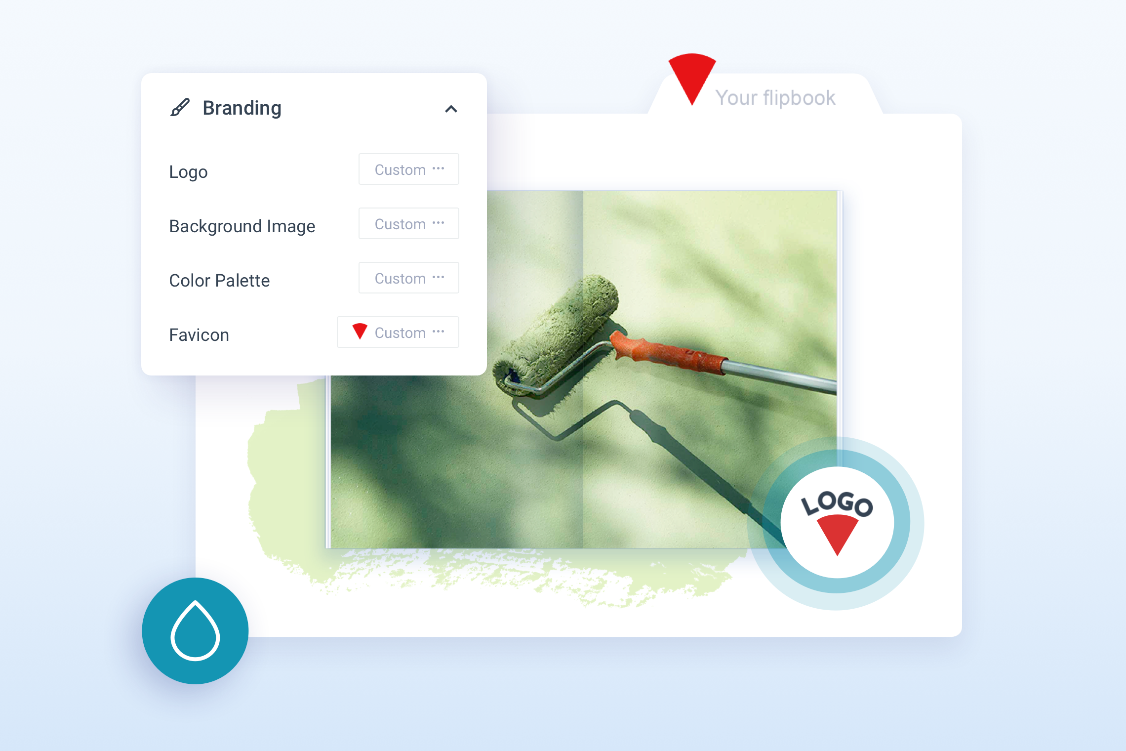 screenshot of FlippingBook Online
